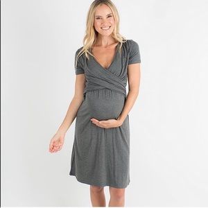 Baby be mine maternity and breastfeeding dress